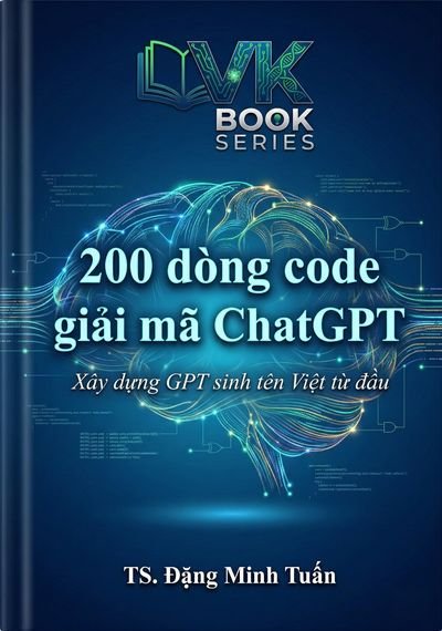 Bìa sách MicroGPT — Hiểu LLM từ gốc